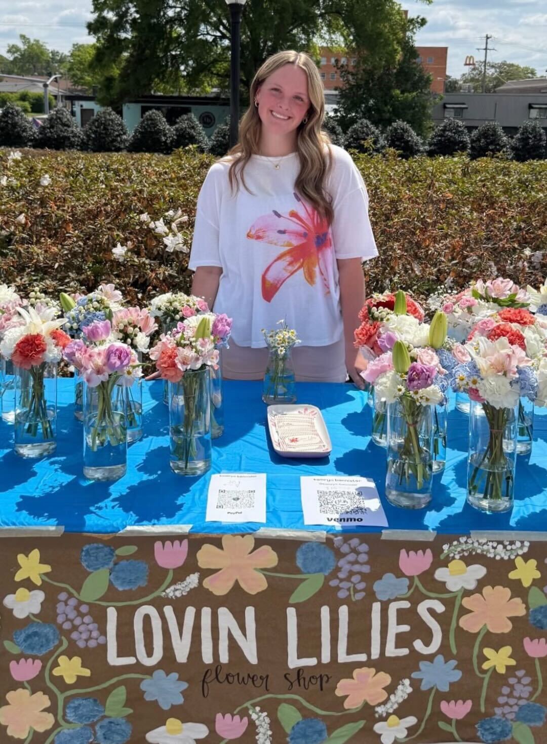 Lovin Lilies floral display